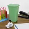 Creative Desktop Pen Holder with Lid Bin Shape, Interesting Multi-functional Pen Holder, Suitable for Cars, Bedrooms, Offices
