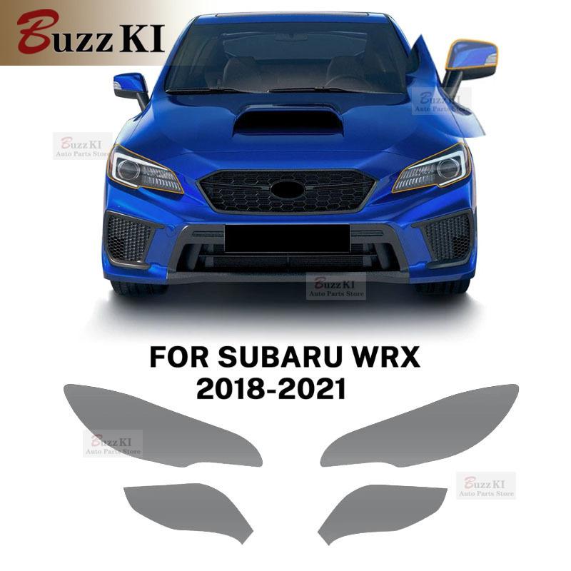 For Subaru WRX 2018 Headlight Film TPU Rearview Mirror Transparent Protective Film Scratch Resistant Sticker