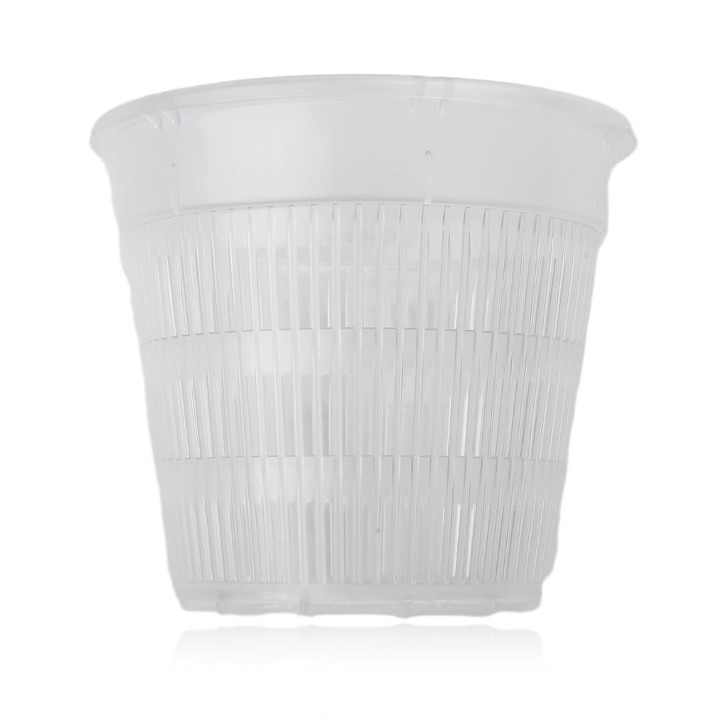 Ghiveci transparent pentru plantare pentru orhidee, controlat de rădăcină, cu stoma, Ghiveci din plastic pentru flori, Ghiveci pentru orhidee din plastic, cu găuri