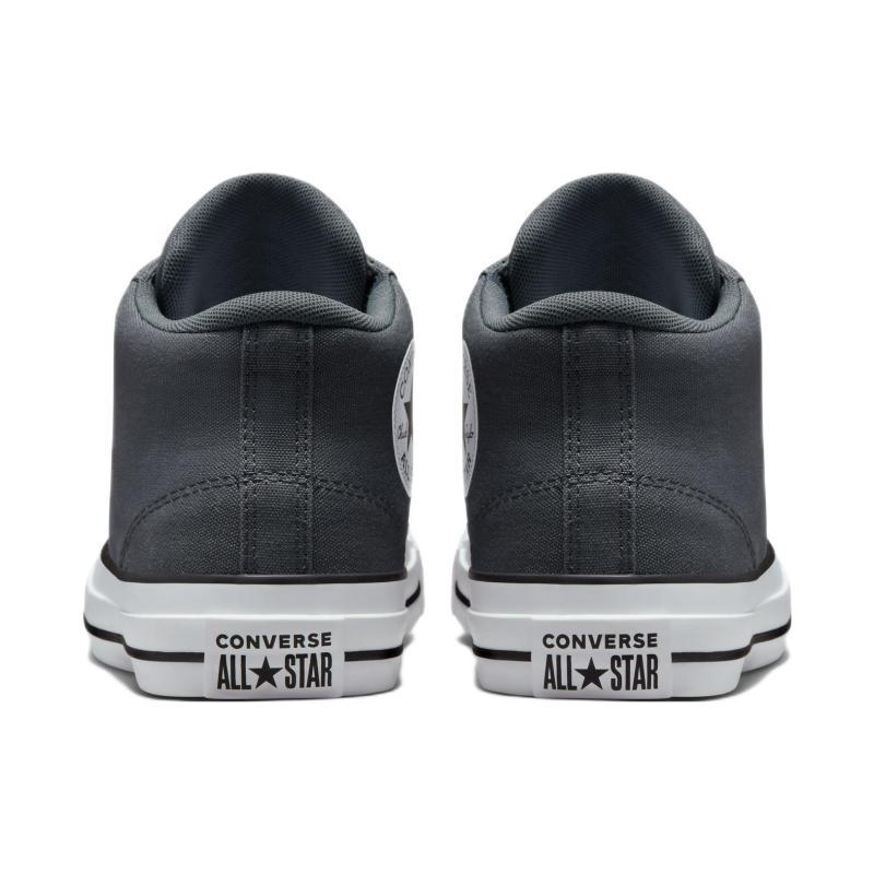 Converse Chuck Taylor All Star Malden Street Comfortable and Versatile Mid-Top Canvas Shoes for Men and Women in Grey