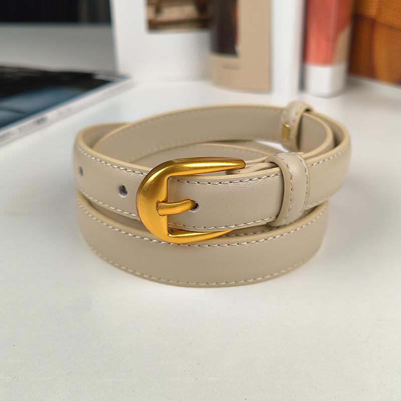 

elt ew eather Belt remium ersatile ashion Belt with Jeans 105*1.8cm (supports customized sizes)