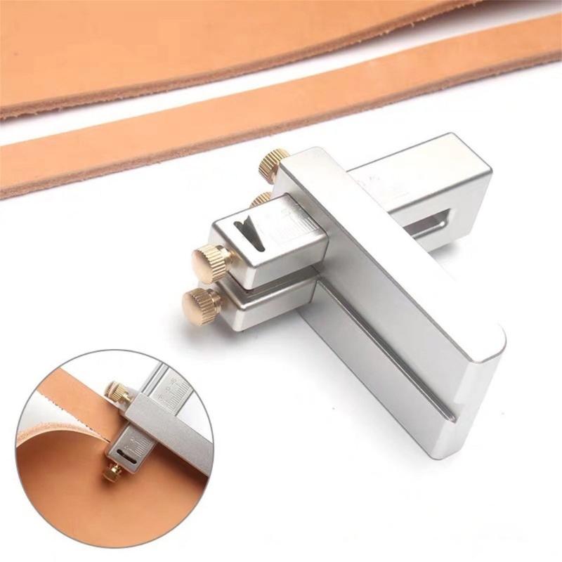 Professional Belt Cutter Tool Set Features Adjustable Cutting Width Aluminum Alloy Materials for Home Use