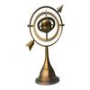 26.67 Cm Brass Armillary Sphere Style Celestial Globe-Astrolabe Navigation Decor Educational Desk Ornament Nautical Graduation, Birthday Gift