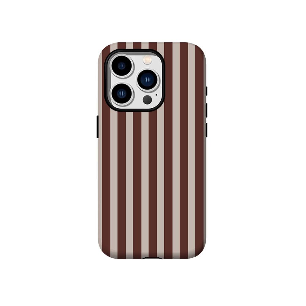 

Розкішний чохол Clmj Lrregular Waves з червоною смугою для iPhone 17 16 15 14 13 12 11 Air Pro Max Plus Розкішний двошаровий чохол iPhone 17 Air