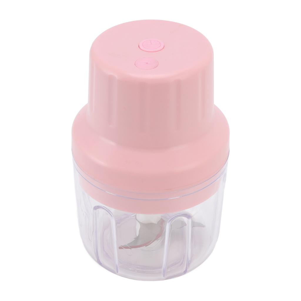 Wireless Rechargeable Garlic Chopper USB Powered Portable Electric Mini Garlic Crusher for Kitchen