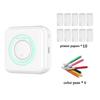 Cross-border Student Pocket Mini Inkless Photo Printer for Data Label and Question Search