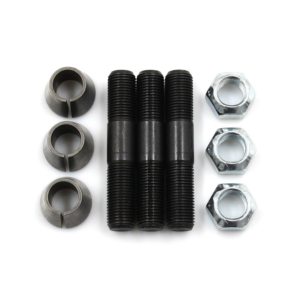Stud and Conical Washer Steering Arm Install Kit Fit for Dana 44