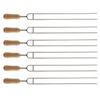 Anti-scald Roasting Fork Great For Bbq Parties Heat Resistant Anti-scald Trend Two-pronged Approach Popular Versatile Outdoor