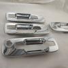 4X Door Handle Base Bowl Lid Cover Trim For 01-07 Nissan X-Trail SUV T30 Chrome