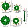 Large 3D Inflatable Christmas Tree Balloon New Year Party Decoration with Merry Christmas Theme Christmas Tree Foil
