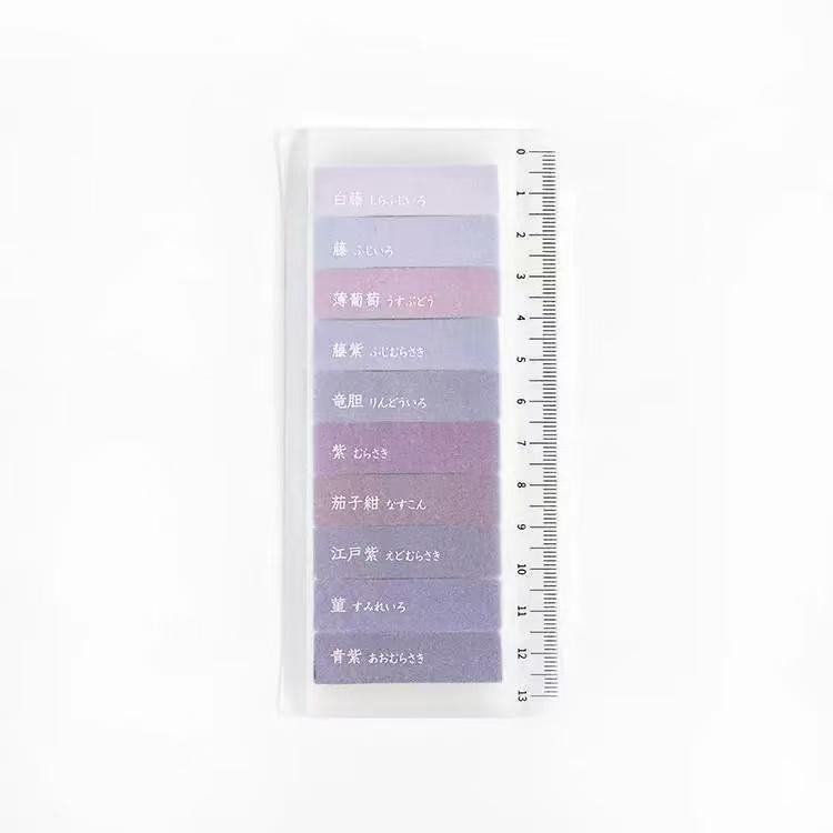 

Office School Supplies Japanese Style Color Copy Series Momo Pad Ruler Sticky Notes Basic Message Note Notebook N Times 6 Types