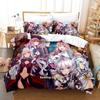 Redo of Healer Bedding Set Single Twin Full Queen King Size Bed Set Adult Kid Bedroom Duvetcover Sets Anime Parure De Lit Bed