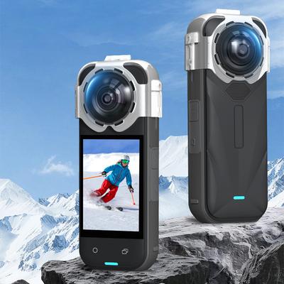 1/2/3Pcs For Insta360 X5 Action Camera Lens Guard Anti-Collision Lens Protector Cover Anti-Scratch Lens Cap Camera Accessories