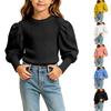 Stylish and Comfortable Girls' Winter Long-Sleeve Top