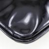 LOEWE anagram Tote Bag black enamel Women Used