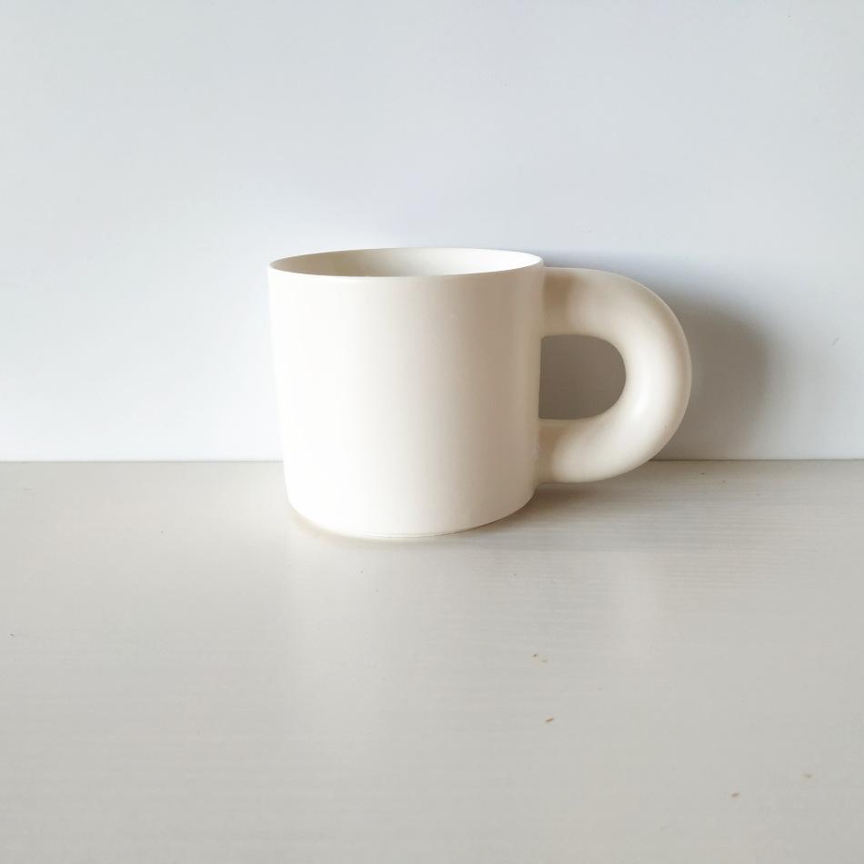 

Креативная Камуфляжная Желтая Керамическая Кофейная Чашка Фарфор Дом Завтрак Десерт Кофейная Чашка Подарок Украшение Столешницы Гостиной 330ML