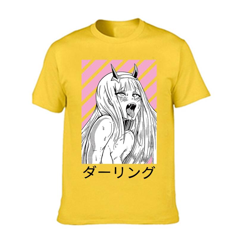 Begrenset Darling Anime Waifu Manga Kortermet Sport Jogging Japansk For Menn Gave T-skjorte Sommer Løs T-skjorte Moteskjorte
