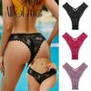 Women Lace G-String Sexy Low-Waist Panties Hollow Out Female Underpants V Waist Intimates Ladies Lingerie S-XL