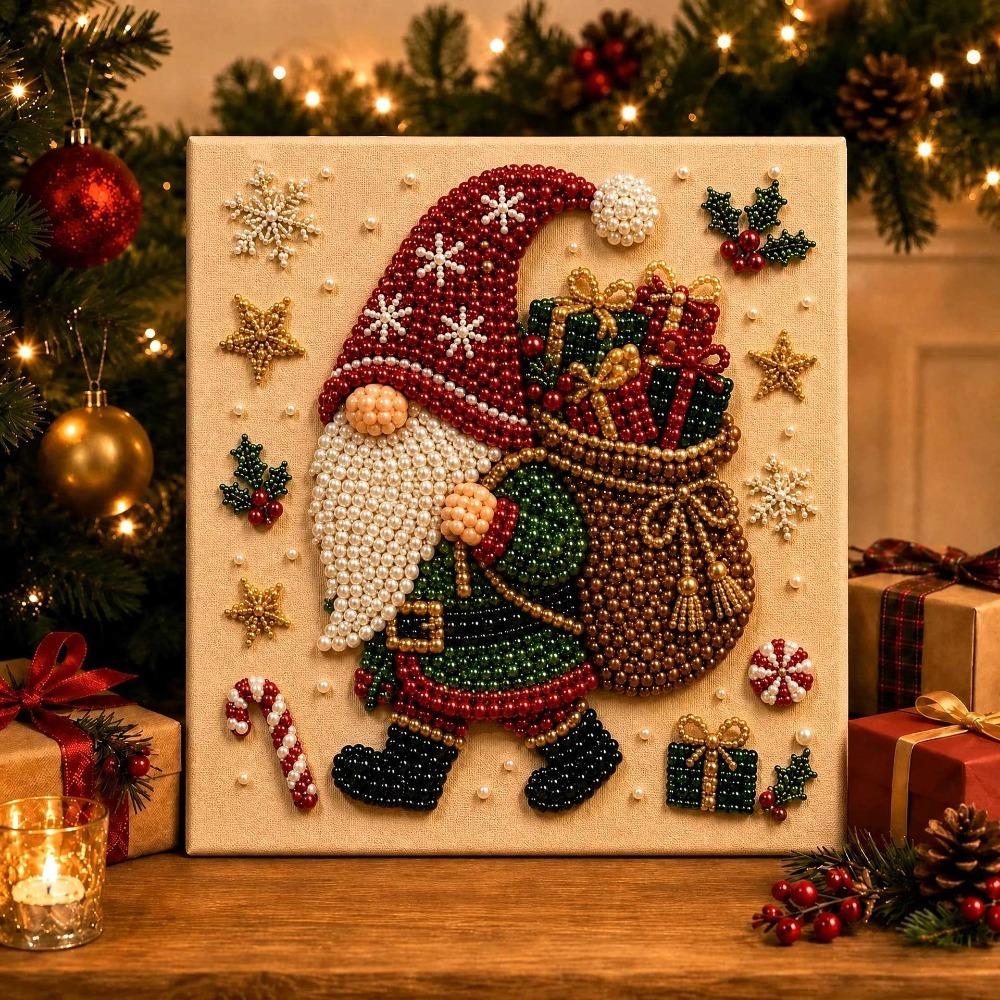 Handmade Christmas Painting Art Kit Santa Painting Set Christmas Halloween