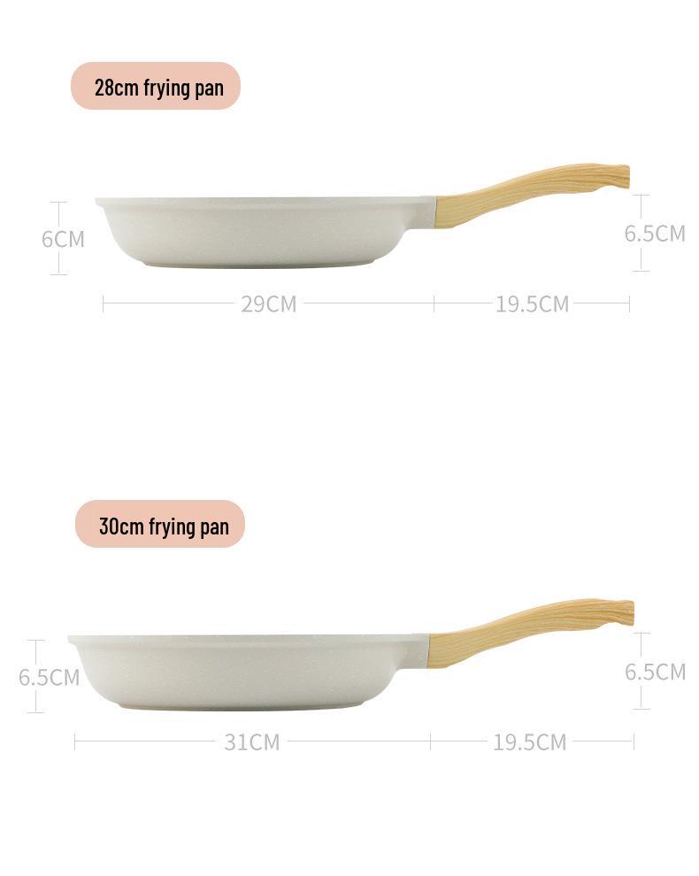 24cm Non-stick Universal Frying Pan for Home Use – Ideal for Eggs, Pancakes, Steaks, Works on Induction Cookers & Gas Stoves.
