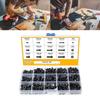 560Pcs 3 4 5mm Hex Socket Head Cap Screws Bolts Nuts Carbon Steel Hex Head Metric Screws Replacement Fastener Screws