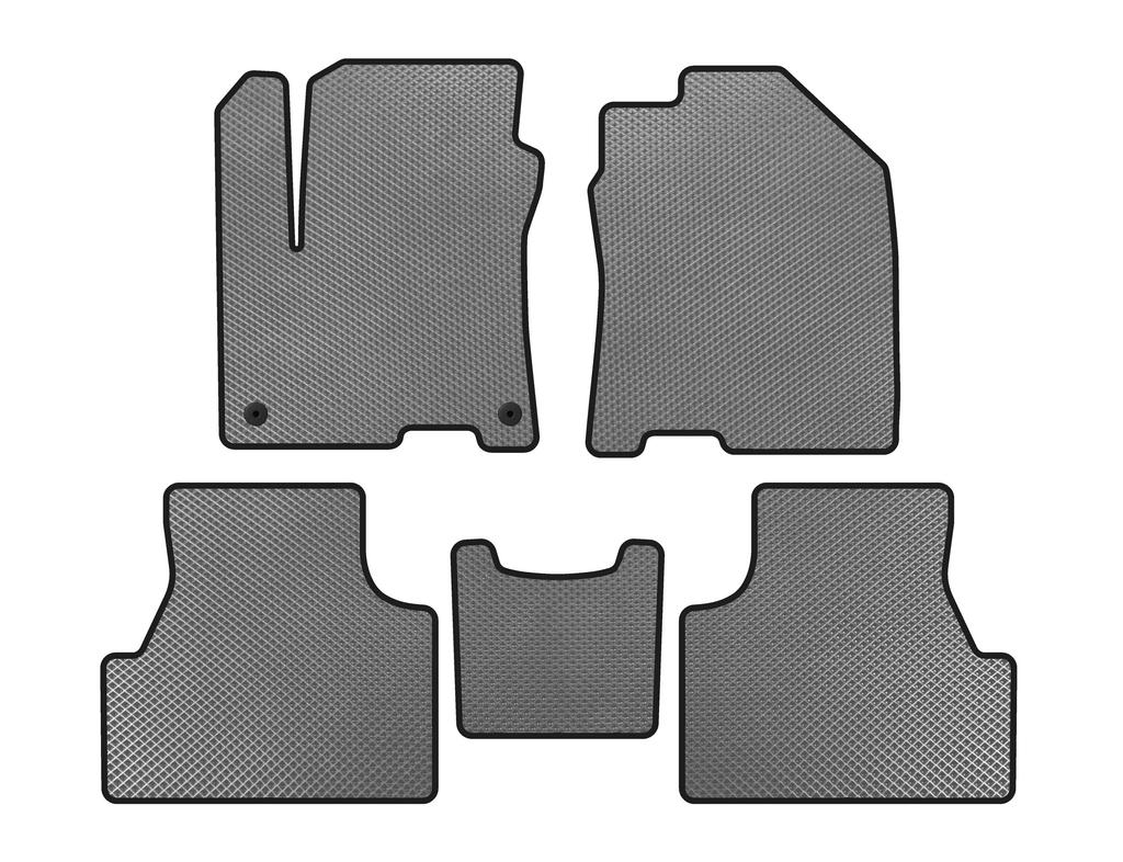 EVA Mats (2019-2020, Electric, Grey) for Hyundai Encino EV 2019-