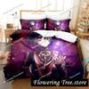 Game Genshin Impact Scaramouche Bedding Set Cartoon Anime Set Adult Kid Bedroom Duvetcover Sets 3D Kawaii