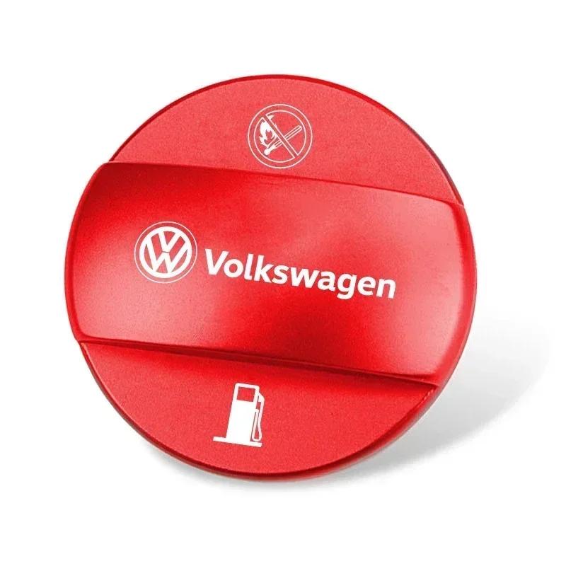VW Car Fuel Tank Cap Alloy Petrol Box Cover Accessories For Volkswagen Polo Golf GTI CC Tiguan Arteon Passat Jetta Touareg T-ROC zj8