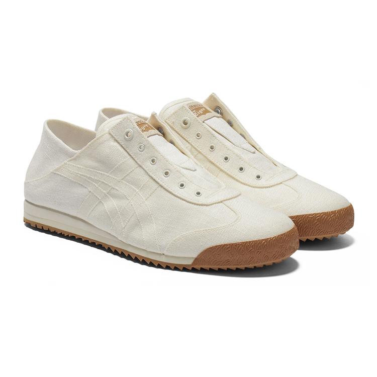 ONITSUKA TIGER Mexico 66 Sd Paraty Comfortable Non-Slip Breathable Lightweight Low-Top Casual Shoes Men Sneaker Beige 1183C432-750