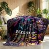 Custom Name Personalized Five Nights at Freddy's Print Blanket, Home Decor, Bedroom, Sofa, Camping, Couch, Gifts for Birthday Christmas