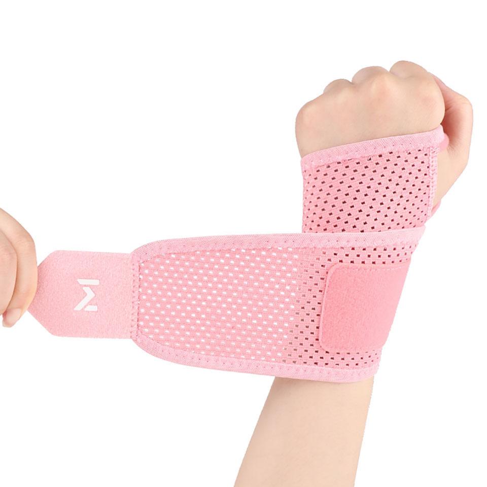 Loogdeel Adjustable Wrist Brace for Arthritis Pain Relief Breathable Support Sleeve Gym Workout Comfortable Fit