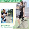 Extra-Large Tennis Racket Backpack Lightweight Shoulder Bag Stylish Tennis Tote Bag  Gym