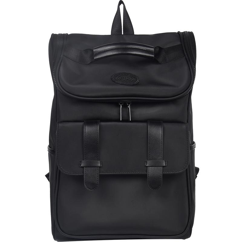 

Рюкзак мужской школьный рюкзак для мальчиков и колледжа повседневный мужской рюкзак большой емкости для путешествий и компьютера чёрный