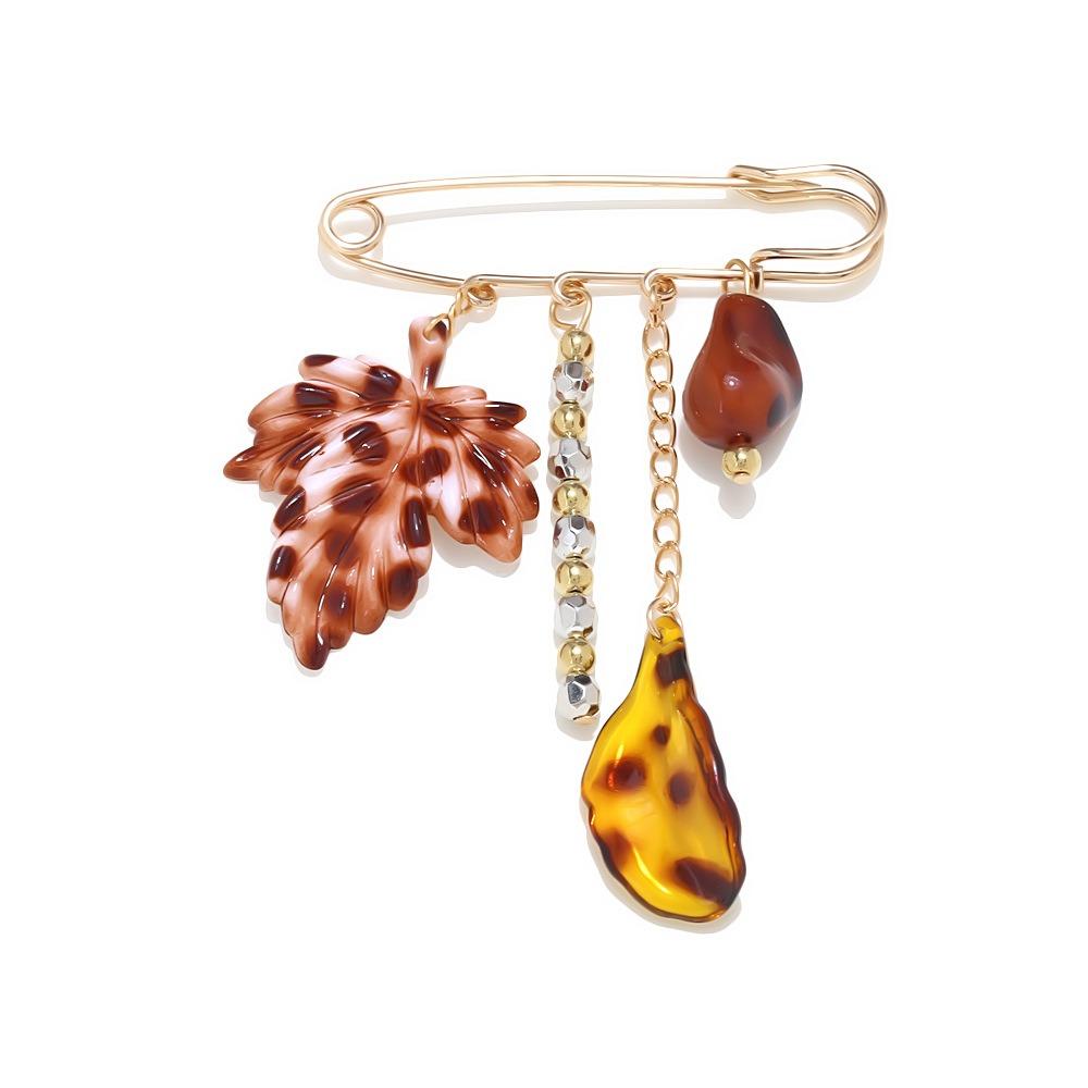 Broche Animal Marin Alliage de Zinc Pinces à Vêtements Métalliques Caractère Éléments Océaniques Pin Cadeau