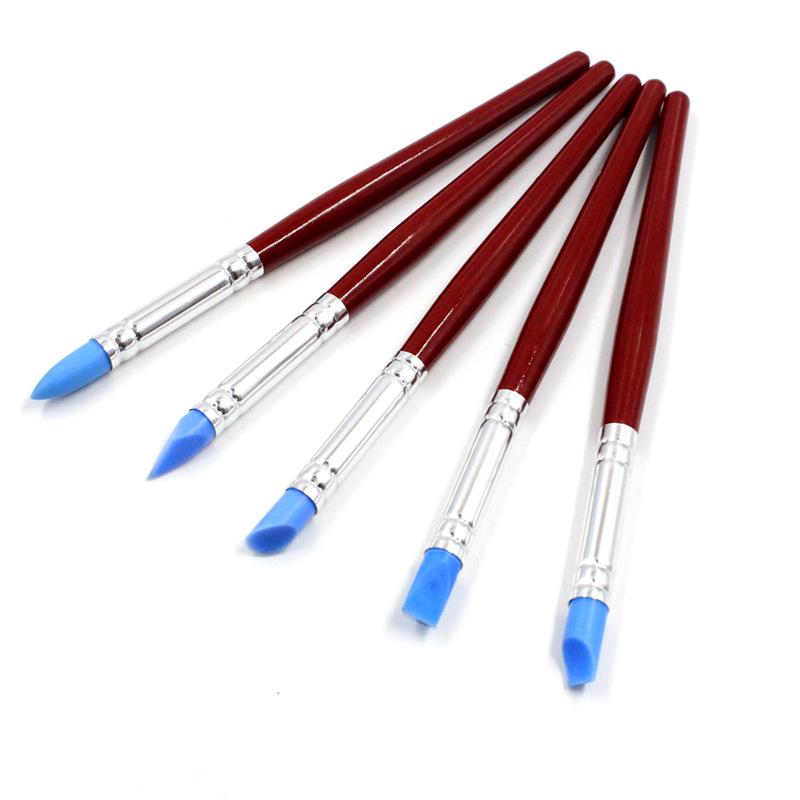 Silicone Eraser & Fingerprint Concealer Pens for DIY Polymer Clay & Pottery Tools