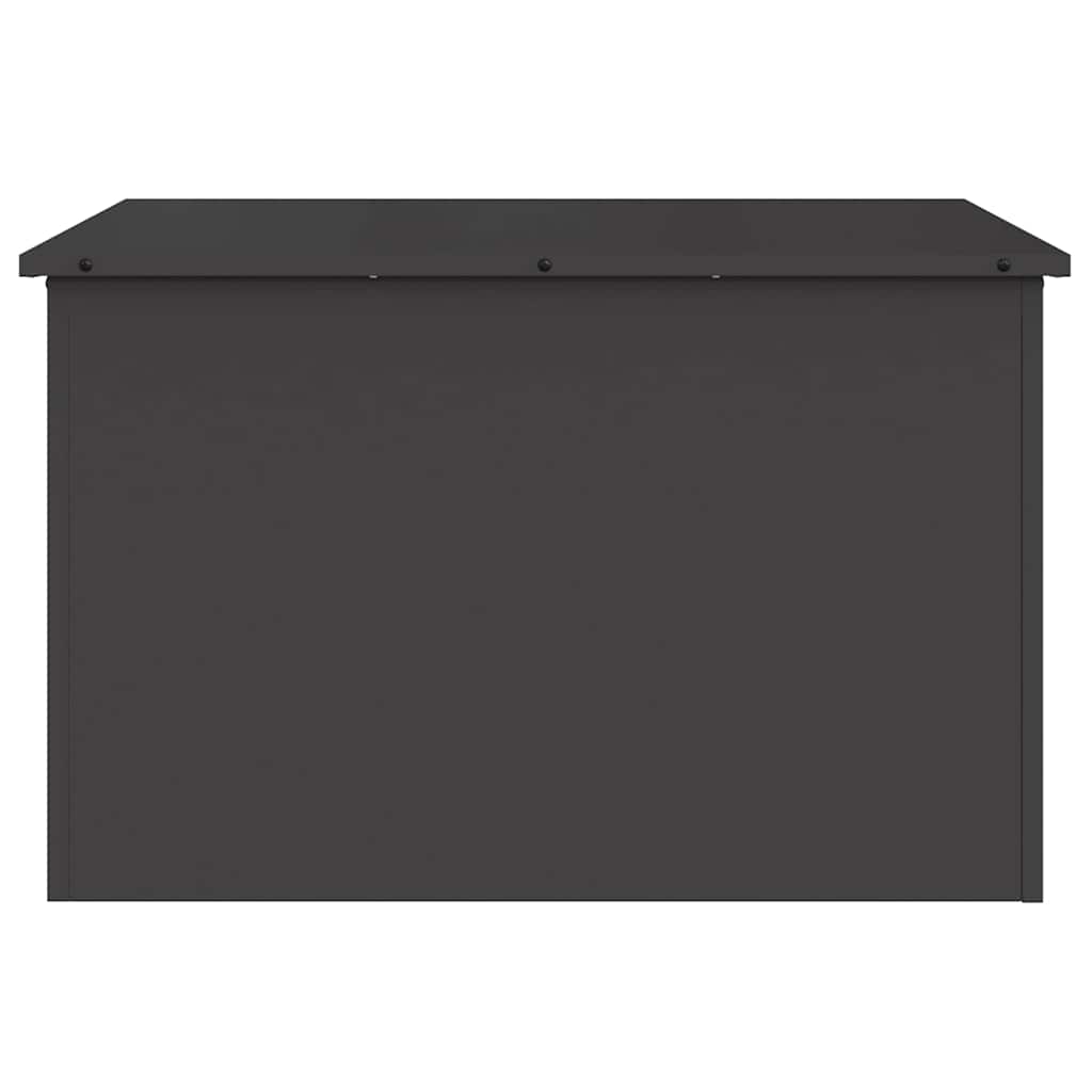Outdoor Storage Box Black 80 X 50.5 X 50 Cm Steel