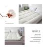 Solid Color Soft Cotton Quilt Mattress Sheet for Full Bed - Skin-Friendly and Ideal for Dorms