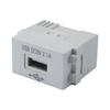 128 Typ USB-Netzteilmodul 220V Steckdose 5V 2.1A USB-Handy-Ladebuchse Schaltnetzteiladapter