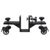 Door Panel Installation Kit Heavy Duty Steel Adjustable 1.6 2.1 Inch Door Board Dolly with 360 Degree Swivel Wheels
