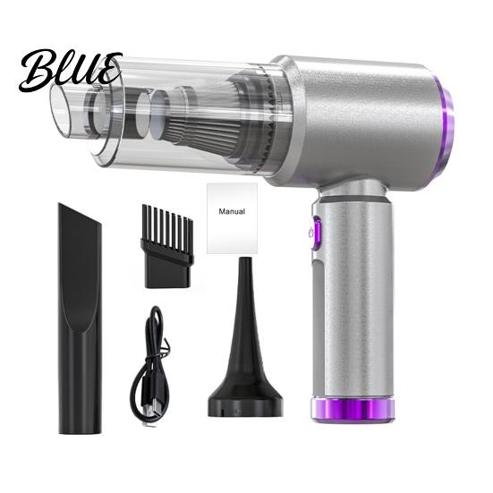 Type-C Fast Charging Compact Dust Collector Cordless Car Vacuum Cleaner 32000Pa Powerful Handheld Auto Vacuum 4 in 1 Portable Cleaner