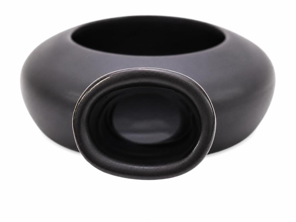 Y4118 Tokoname Ware Black Roasting Pan (Roasting Pan, Stir-fry Pan, Roasting Pan, Roaster, Sesame Roaster, Roasted Green Tea, Made in Japan) (Black 2)