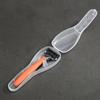 1/2/4Pcs Shaver Storage Box Transparent Plastic Razor Box Blades Holder Portable Travel Razor Case Men'S Razor Box Containers