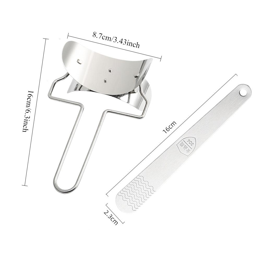 DIY Dumpling Mould Stainless Steel Ravioli Making Mold Dumpling Wrapper Tool Dough Cutter Jiaozi Maker Pastry Accessories Tools
