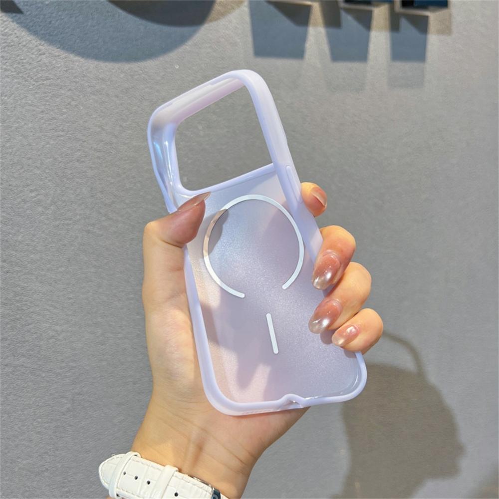 For Magsafe Ice Mist Liquid Matte Case For iPhone 17 16 15 14 13 Pro Max Translucent Magnetic Wireless Charging Shockproof Cover
