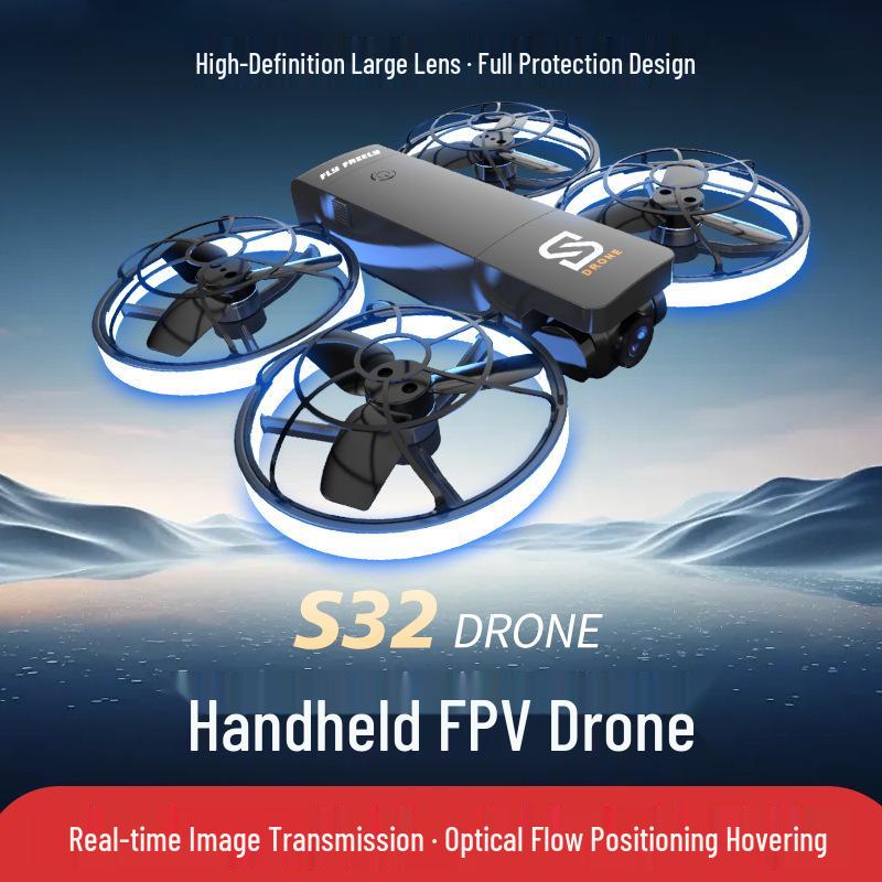 Brushless Foldable Drone with Screen Remote & Optical Flow for Aerial Photography