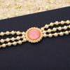 Latest Hot Brand Vintage Women's Necklaces Luxury Jewelry For Women Design Pendant Lady Party Three Layers Pearls Choker