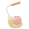 Cartoon LED Desk Lamp Gentle Brightness Rechargeable Eye Caring Study Lamp Night Light for Kids Bedroom