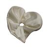Oversized Satin Heart Shape Hair Band For Elegant Ponytail Holder And Bun Hairstyles Hair Scrunchies for Autumn Winter