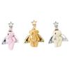 Cartoon Cute Angel Bear Keychain Cute Stuffed Animals Keyring Hanging Ornament