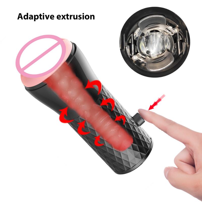 Male Pussys Masturbator Cup Realistic Soft Tight Vagina Pussy Silicone Waterproof Massager Adults Sex Toys Product For Men